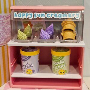MGA's Miniverse Make It Mini Spaces "Happy Sun Creamery" Table Display